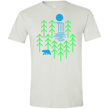 Waterfall Lake Men's Semi-Fitted Softstyle