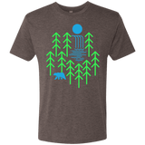 T-Shirts Macchiato / S Waterfall Lake Men's Triblend T-Shirt