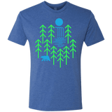T-Shirts Vintage Royal / S Waterfall Lake Men's Triblend T-Shirt