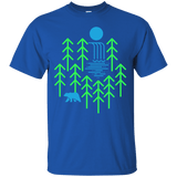 T-Shirts Royal / S Waterfall Lake T-Shirt
