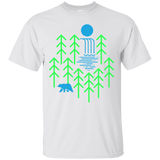 T-Shirts White / S Waterfall Lake T-Shirt