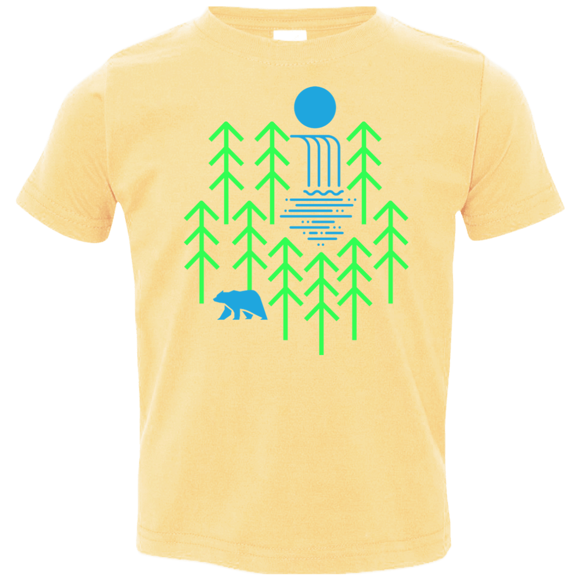 Waterfall Lake Toddler Premium T-Shirt