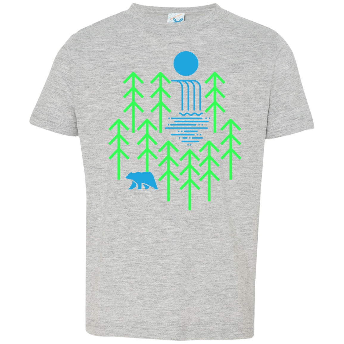 Waterfall Lake Toddler Premium T-Shirt