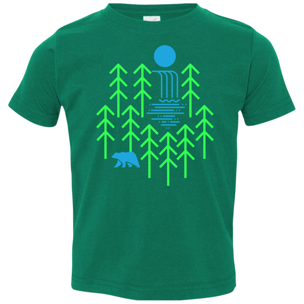 Waterfall Lake Toddler Premium T-Shirt