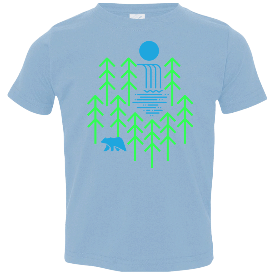 Waterfall Lake Toddler Premium T-Shirt