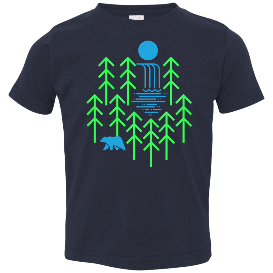 Waterfall Lake Toddler Premium T-Shirt