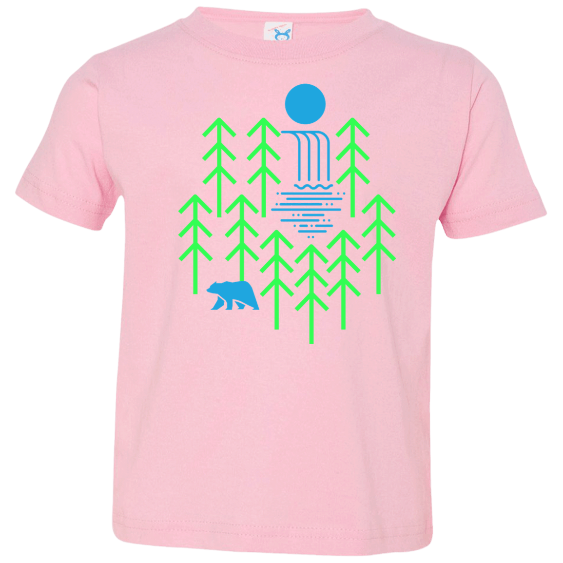 Waterfall Lake Toddler Premium T-Shirt