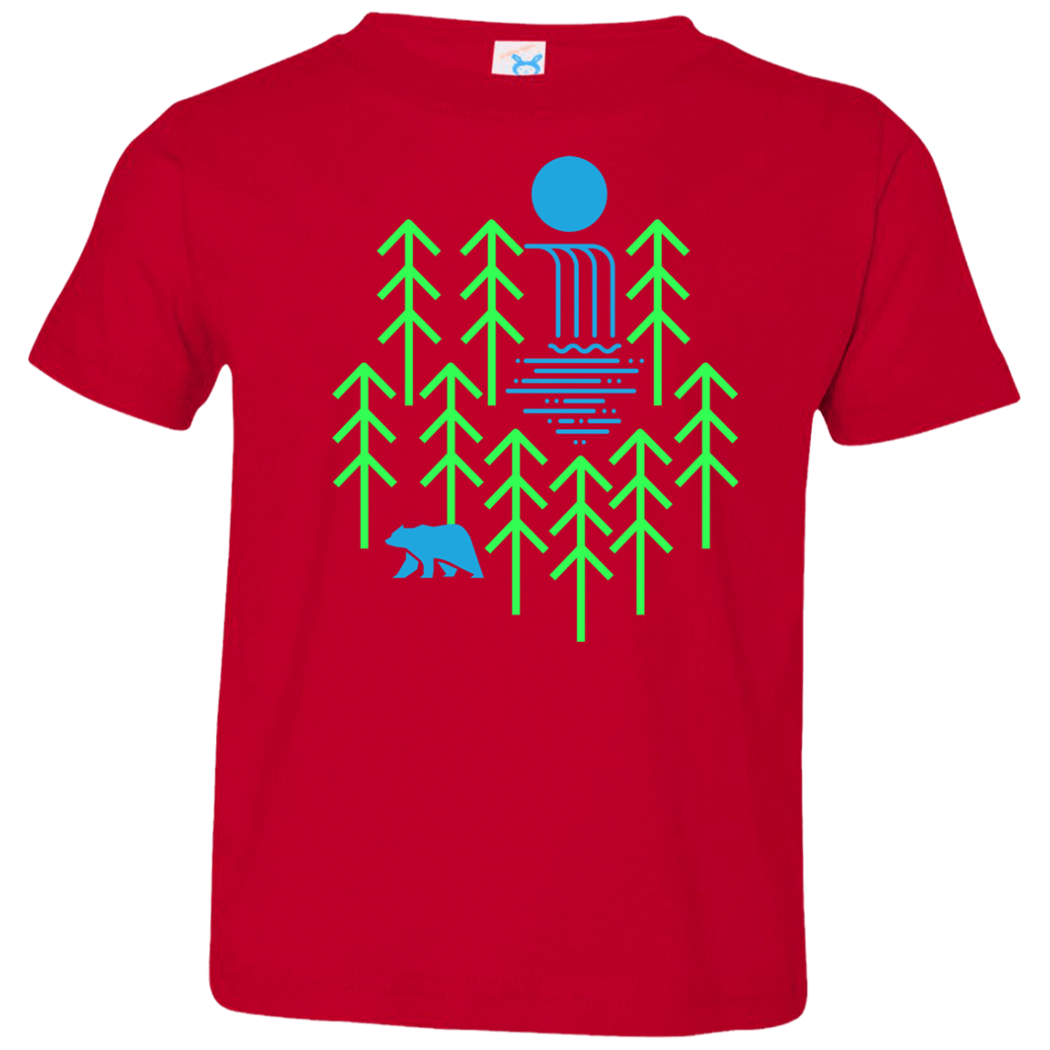 Waterfall Lake Toddler Premium T-Shirt