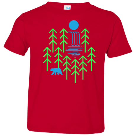 Waterfall Lake Toddler Premium T-Shirt