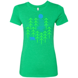 T-Shirts Envy / S Waterfall Lake Women's Triblend T-Shirt