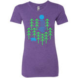T-Shirts Purple Rush / S Waterfall Lake Women's Triblend T-Shirt