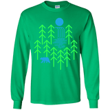 Waterfall Lake Youth Long Sleeve T-Shirt