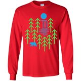 Waterfall Lake Youth Long Sleeve T-Shirt