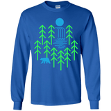 Waterfall Lake Youth Long Sleeve T-Shirt