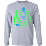 Waterfall Lake Youth Long Sleeve T-Shirt