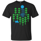 T-Shirts Black / YXS Waterfall Lake Youth T-Shirt