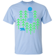 T-Shirts Light Blue / YXS Waterfall Lake Youth T-Shirt