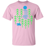 T-Shirts Light Pink / YXS Waterfall Lake Youth T-Shirt