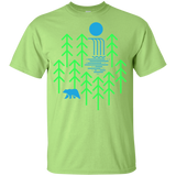 T-Shirts Mint Green / YXS Waterfall Lake Youth T-Shirt