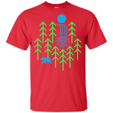 T-Shirts Red / YXS Waterfall Lake Youth T-Shirt