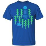 T-Shirts Royal / YXS Waterfall Lake Youth T-Shirt