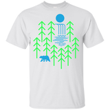 T-Shirts White / YXS Waterfall Lake Youth T-Shirt