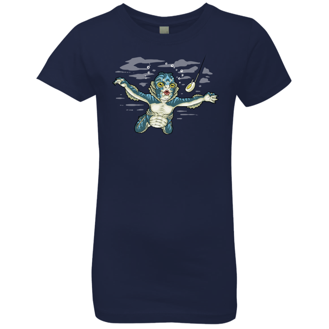T-Shirts Midnight Navy / YXS Watermind Girls Premium T-Shirt
