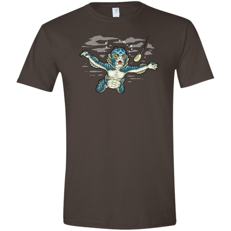 T-Shirts Dark Chocolate / S Watermind Men's Semi-Fitted Softstyle