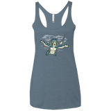 T-Shirts Indigo / X-Small Watermind Women's Triblend Racerback Tank