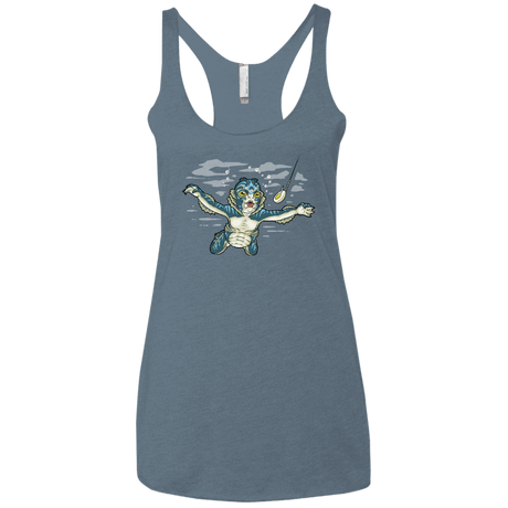 T-Shirts Indigo / X-Small Watermind Women's Triblend Racerback Tank