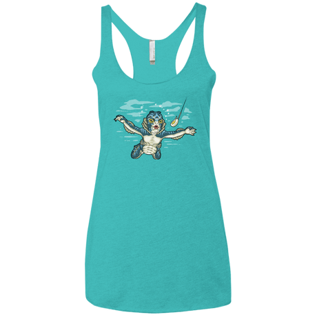 T-Shirts Tahiti Blue / X-Small Watermind Women's Triblend Racerback Tank