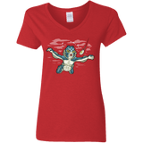 T-Shirts Red / S Watermind Women's V-Neck T-Shirt