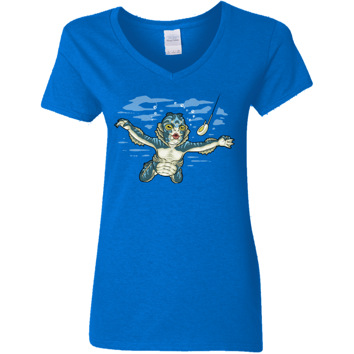 T-Shirts Royal / S Watermind Women's V-Neck T-Shirt