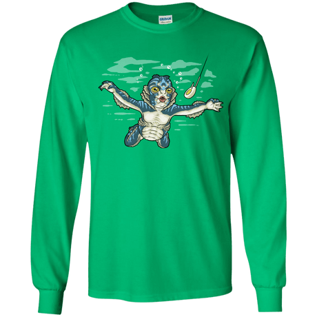 T-Shirts Irish Green / YS Watermind Youth Long Sleeve T-Shirt