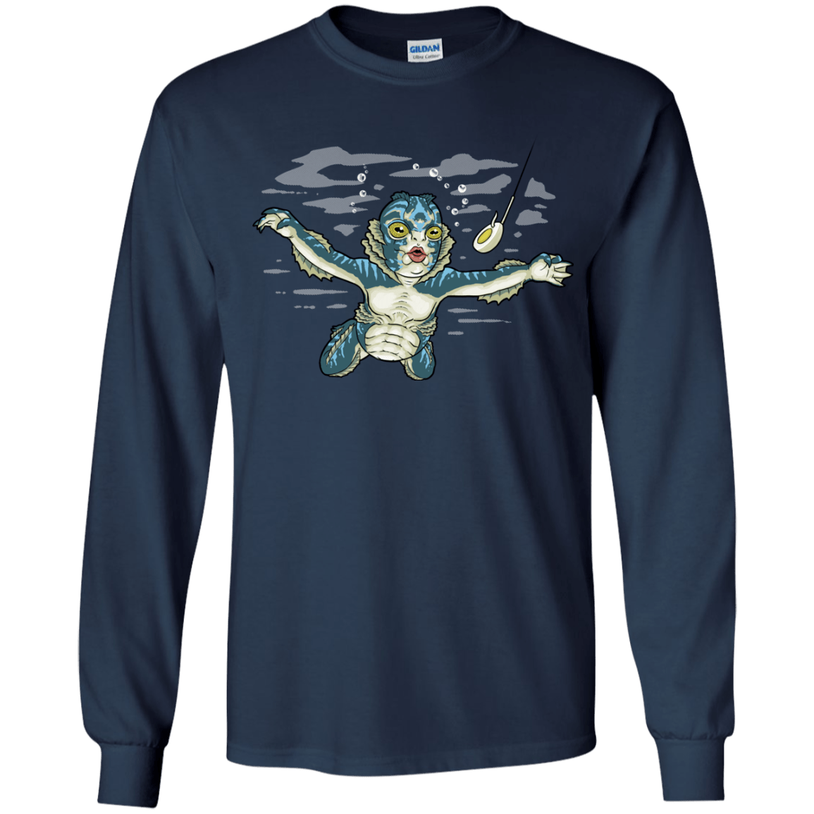T-Shirts Navy / YS Watermind Youth Long Sleeve T-Shirt