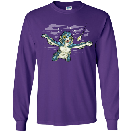 T-Shirts Purple / YS Watermind Youth Long Sleeve T-Shirt