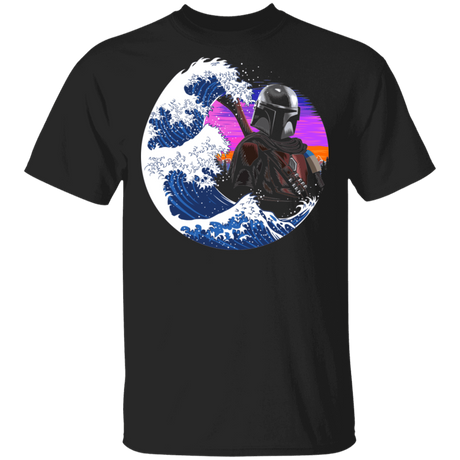 T-Shirts Black / S Wave Mando T-Shirt