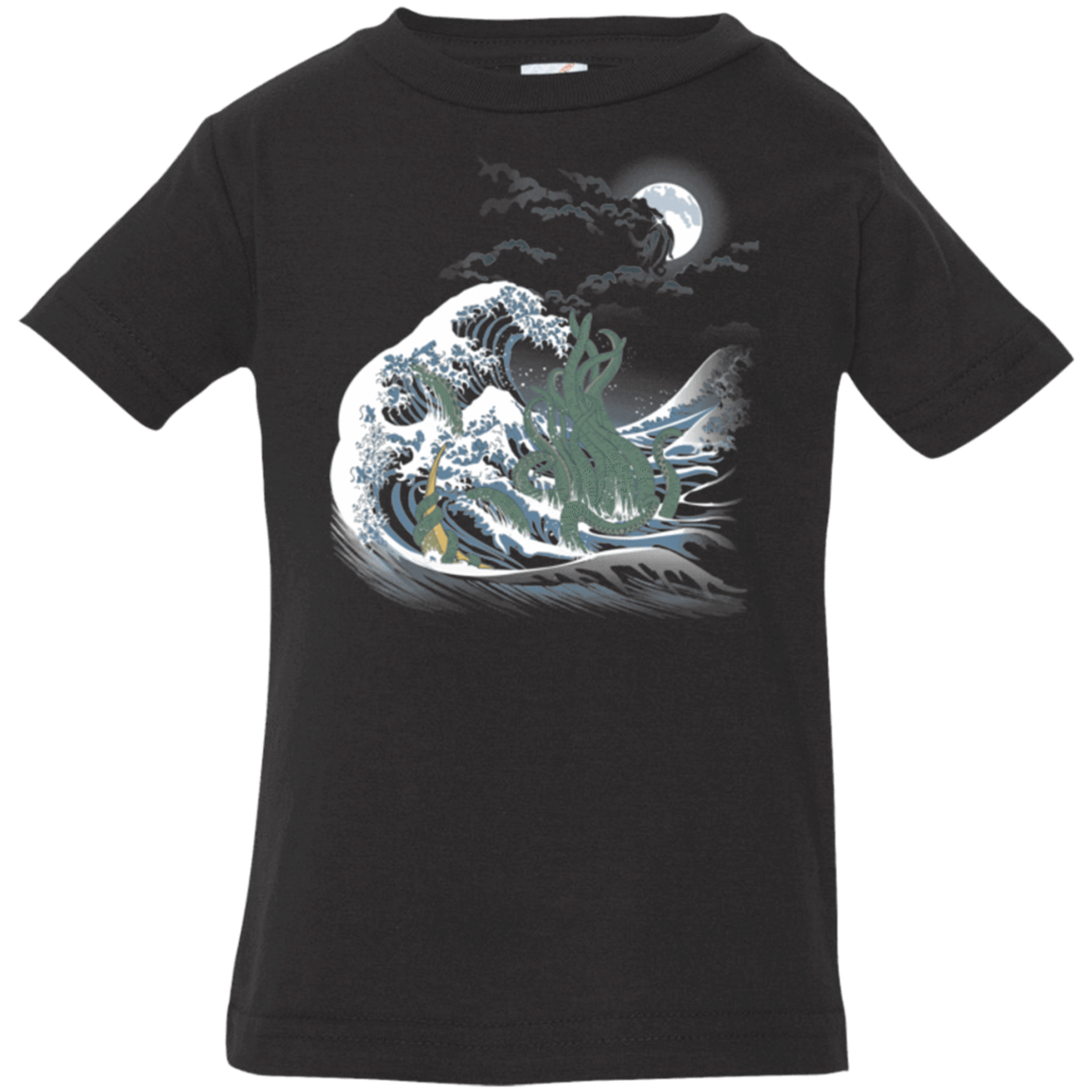 T-Shirts Black / 6 Months Wave Of R'lyeh Infant Premium T-Shirt