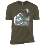 T-Shirts Military Green / X-Small Wave Of R'lyeh Men's Premium T-Shirt