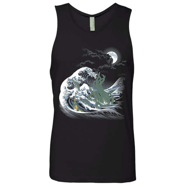 T-Shirts Black / Small Wave Of R'lyeh Men's Premium Tank Top