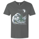T-Shirts Heavy Metal / X-Small Wave Of R'lyeh Men's Premium V-Neck