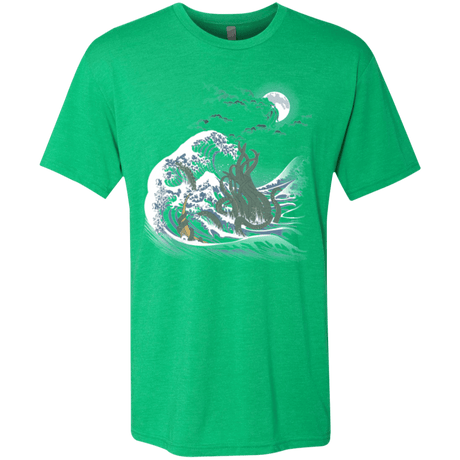 T-Shirts Envy / Small Wave Of R'lyeh Men's Triblend T-Shirt