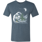 T-Shirts Indigo / Small Wave Of R'lyeh Men's Triblend T-Shirt