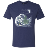 T-Shirts Vintage Navy / Small Wave Of R'lyeh Men's Triblend T-Shirt