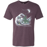 T-Shirts Vintage Purple / Small Wave Of R'lyeh Men's Triblend T-Shirt