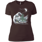 T-Shirts Dark Chocolate / X-Small Wave Of R'lyeh Women's Premium T-Shirt