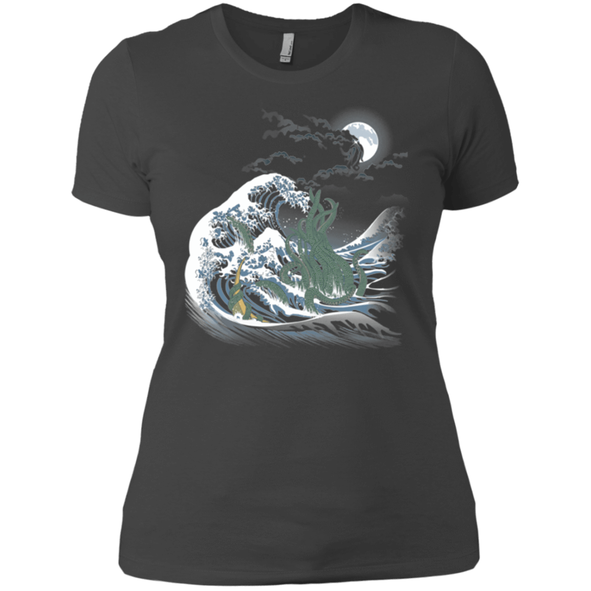 T-Shirts Heavy Metal / X-Small Wave Of R'lyeh Women's Premium T-Shirt