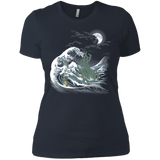 T-Shirts Indigo / X-Small Wave Of R'lyeh Women's Premium T-Shirt