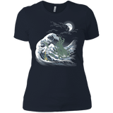 T-Shirts Midnight Navy / X-Small Wave Of R'lyeh Women's Premium T-Shirt