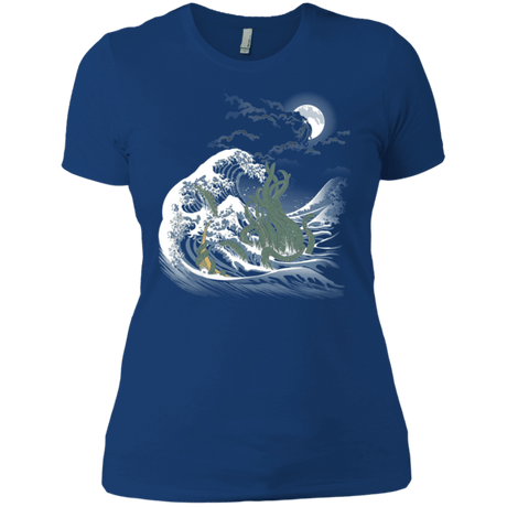 T-Shirts Royal / X-Small Wave Of R'lyeh Women's Premium T-Shirt